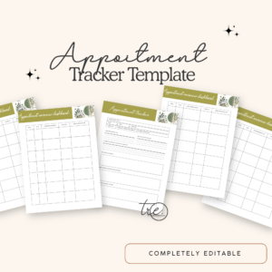 Appointment Tracker Template