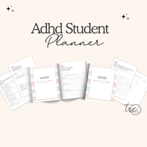 Adhd Student Planner