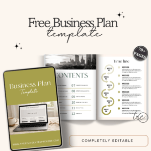 Free 70-Page Business Plan Template ( You’ll actually use)